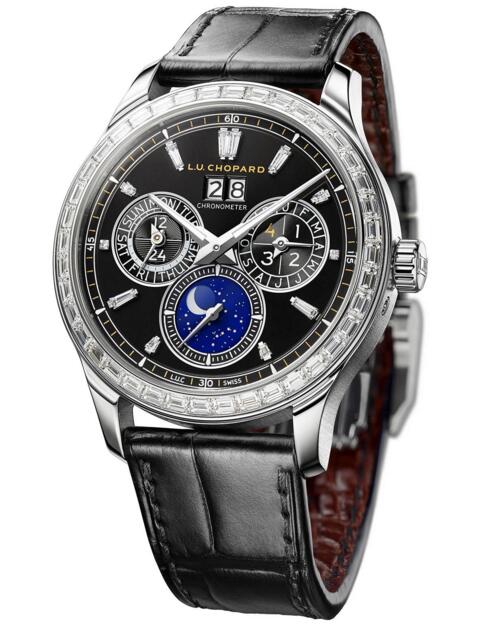 wholesale replica Chopard L.U.C Lunar One Black Tie 171927-9002 watch